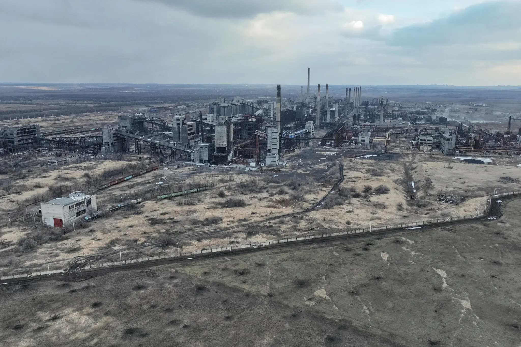 На карті Авдіївки показано, що Україна відбила "батальйонну" російську атаку